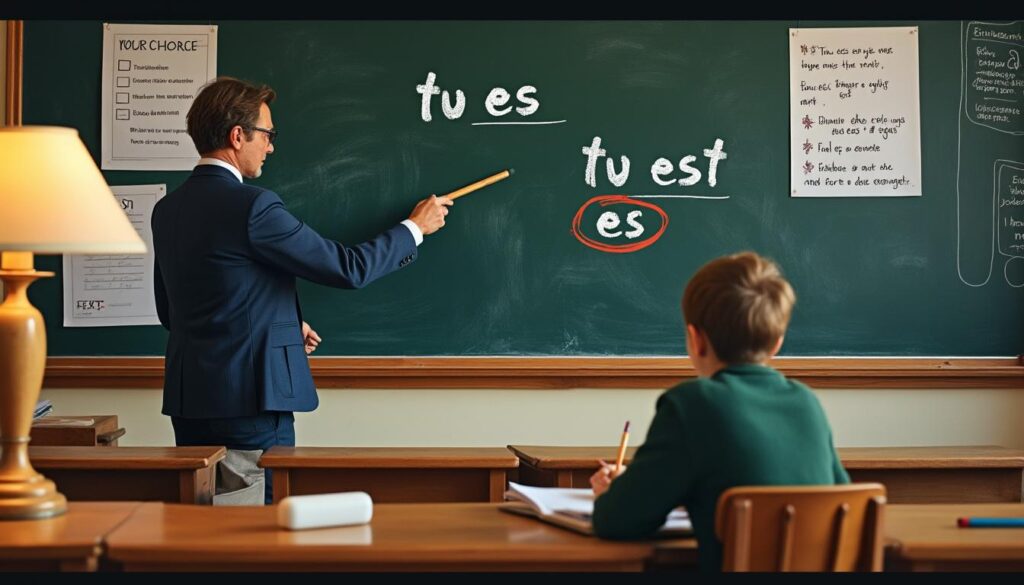 découvrez comment écrire correctement 'tu es' ou 'tu est' avec des règles simples et des exemples clairs pour éviter les fautes courantes.