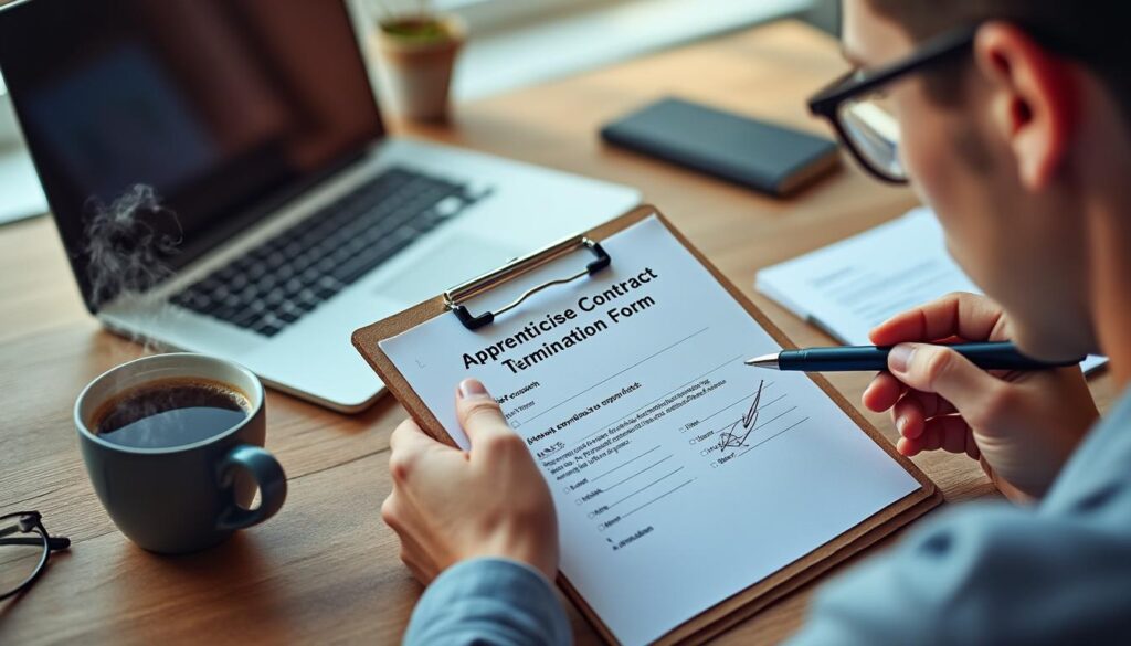 découvrez notre guide complet pour remplir le formulaire de résiliation du contrat d'apprentissage, avec toutes les étapes et conseils pour une démarche réussie.