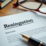 découvrez un modèle simple de lettre de démission pour un poste au lycée, accompagné de conseils pratiques pour rédiger votre courrier de manière claire et professionnelle.