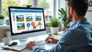 préparez votre examen du code de la route facilement avec webformation ecf : révision en ligne interactive et adaptée à votre rythme.