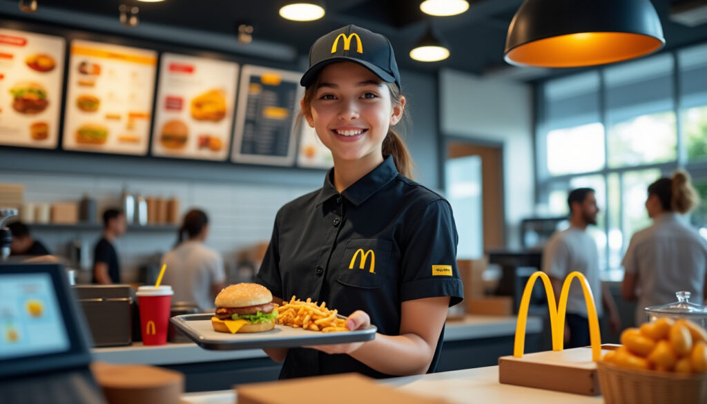 découvrez combien un jeune de 16 ans peut gagner en travaillant chez mcdonald's en 2025, avec un aperçu des salaires, avantages et conditions d'emploi.